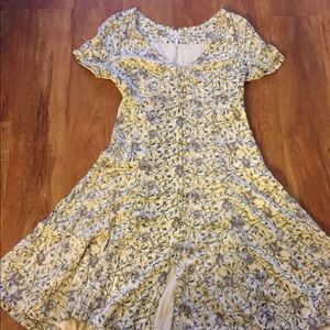 FP Floral Peasant Dress
